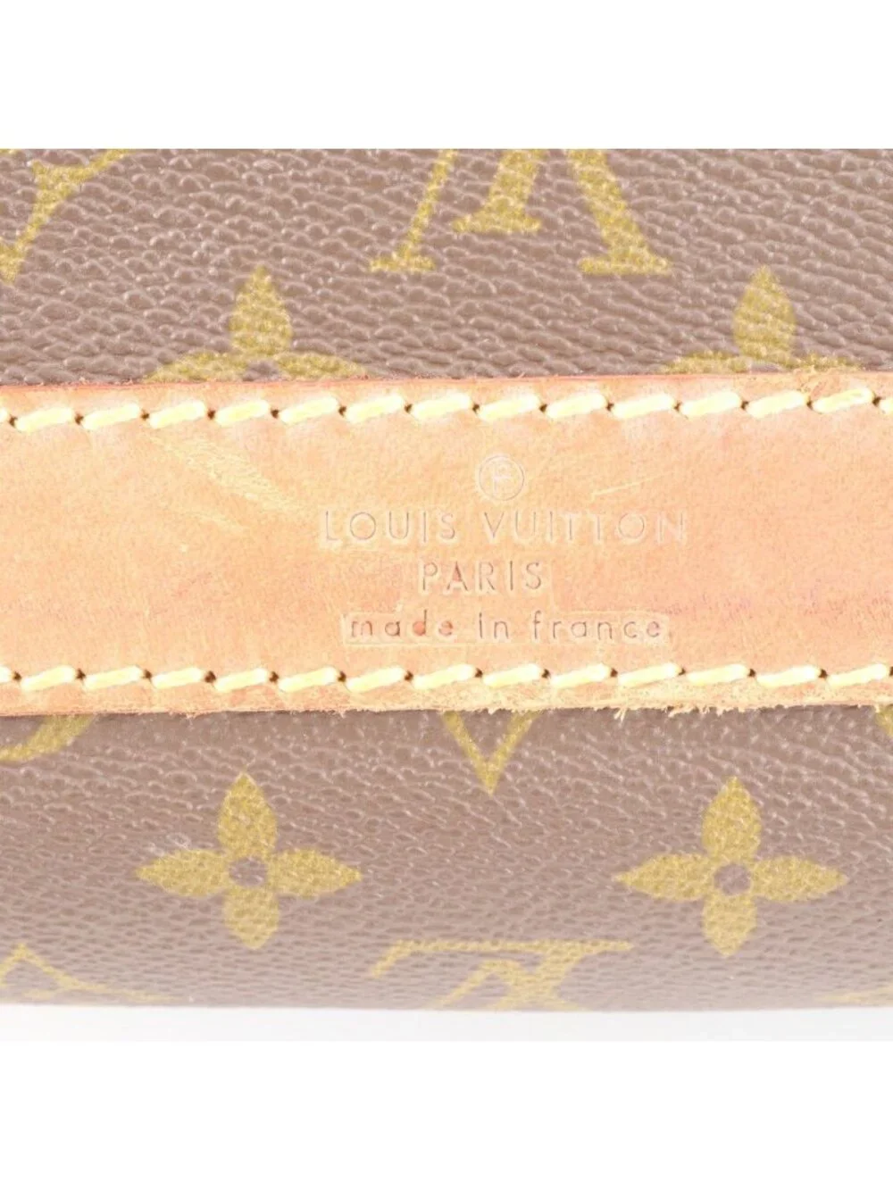 Louis Vuitton Monogram Sac Chasseur 55 Leather Boston Bag Tote Carrie